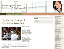 Tablet Screenshot of orphanagesinchennai.com